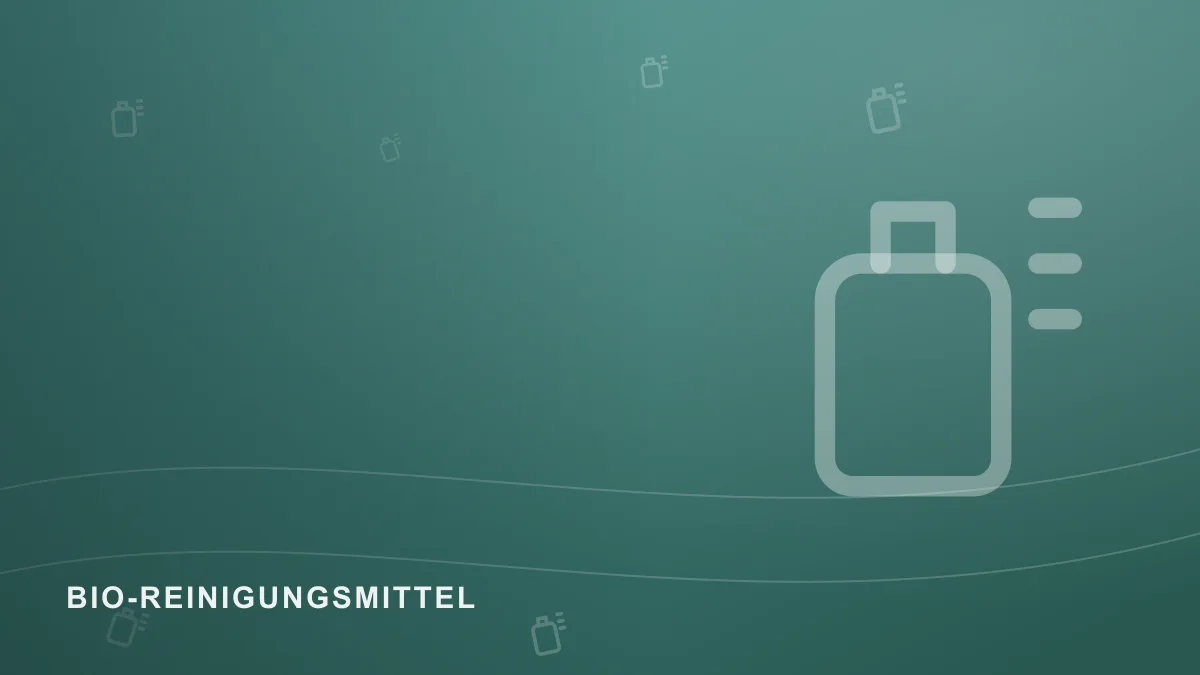 Symbolbild zum Themenbereich Bio-Reinigungsmittel