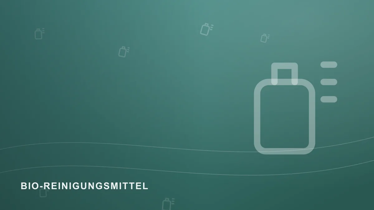 Symbolbild zum Themenbereich Bio-Reinigungsmittel